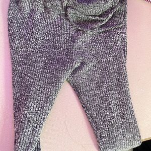 Grey ribbed Fashion Nova leggings